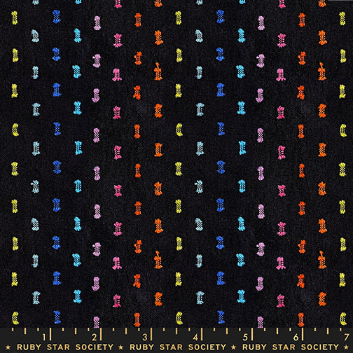Mystic Fable Warp & Weft by Alexia Abegg : Flicker Black RS4128 15