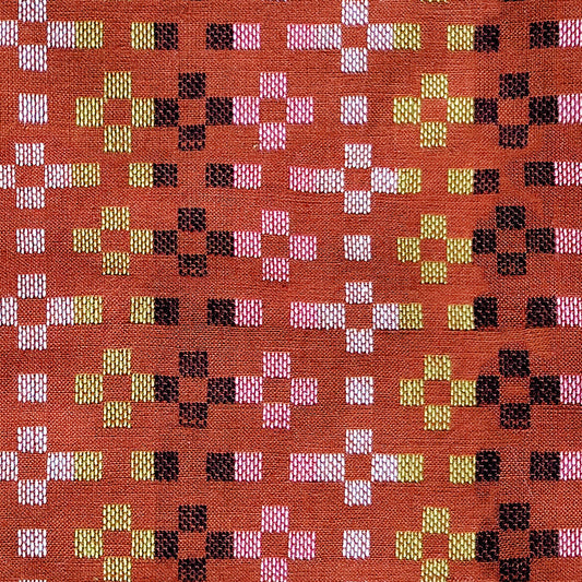 Mystic Fable Warp & Weft by Alexia Abegg : Flowers Terracotta RS4154 11