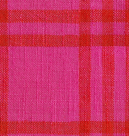 Mystic Fable Warp & Weft by Alexia Abegg : Horizon Plaid Chore Coat Pink RS4162 11