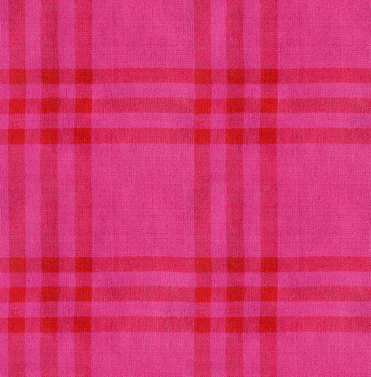 Mystic Fable Warp & Weft by Alexia Abegg : Horizon Plaid Pink RS4160 11