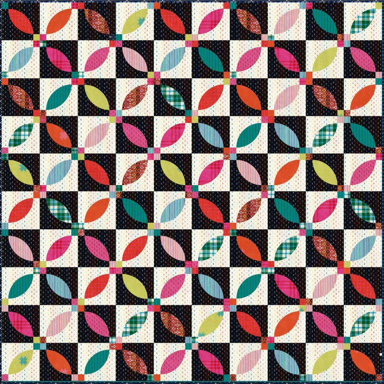 Mystic Fable Warp & Weft by Alexia Abegg : Love Me Knot Quilt Kit