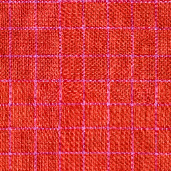 Mystic Fable Warp & Weft by Alexia Abegg : Small Windowpane Red RS4156 11