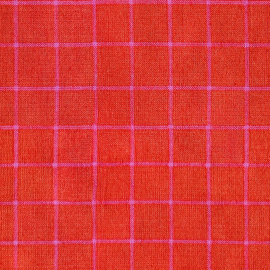 Mystic Fable Warp & Weft by Alexia Abegg : Small Windowpane Red RS4156 11