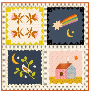 Mystic Fable by Alexia Abegg : Free PDF Mystic Fable Panel Quilt Pattern - Multiple Sizes