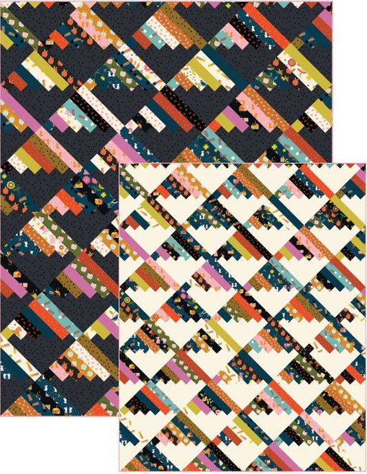 Scrap Mountains Quilt Pattern by Modernly Morgan