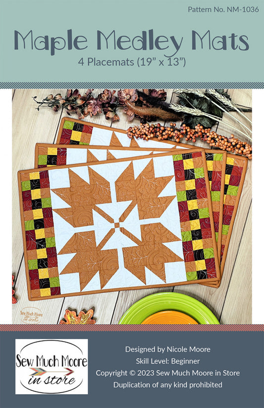 Maple Medley Mats # NM-1036 - Special Order