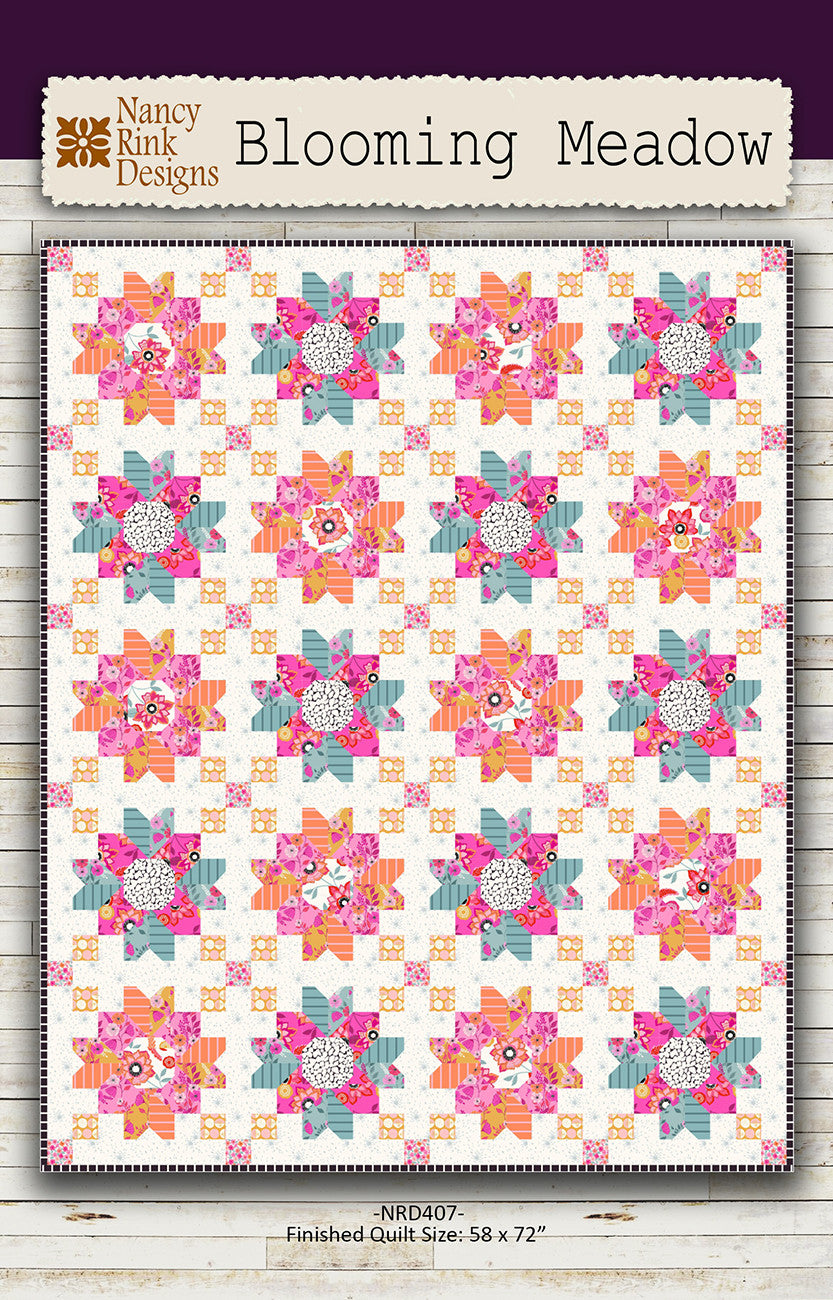 Memories Unfold by Stephanie Organes : Blooming Meadow Quilt Kit (Estimated Ship Date April 2025)