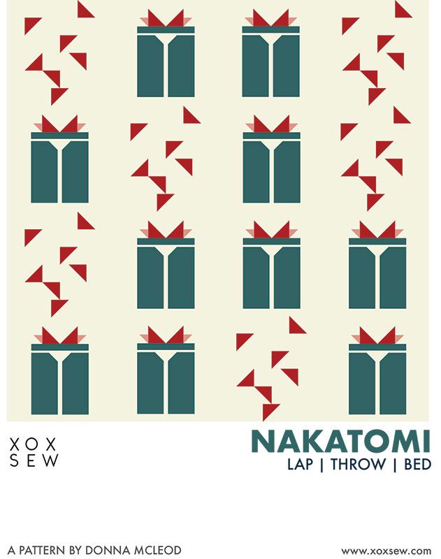 Nakatomi Quilt Pattern by XOXSEW