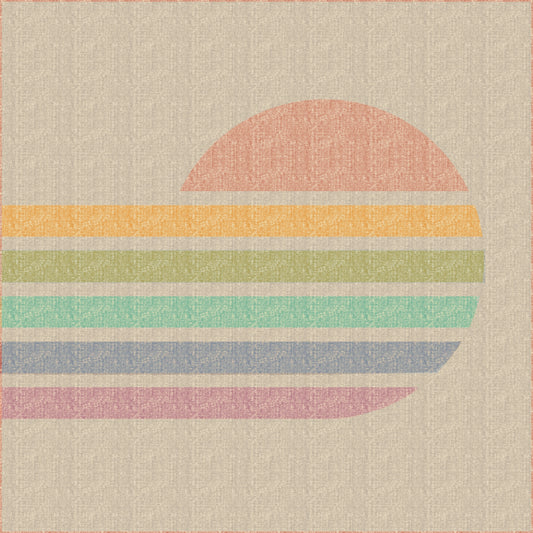 Natura by Painted Sky Studio : 70's Sun Quilt Kit