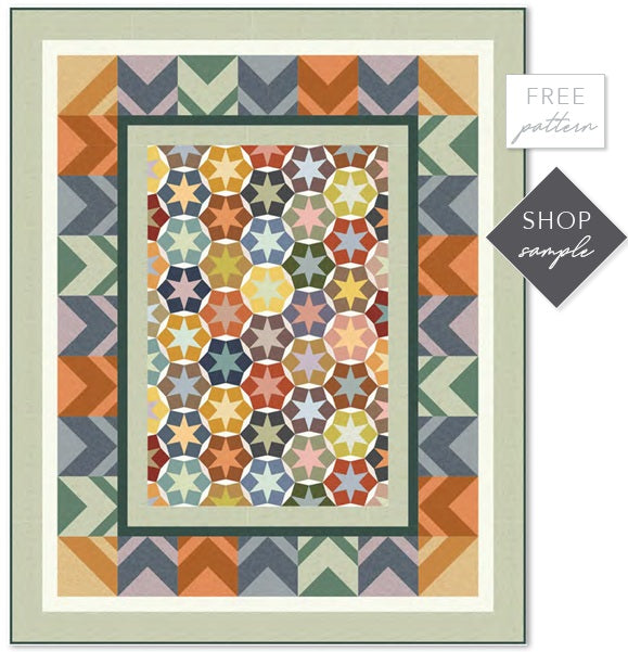 Nature Study 2.0 by Whistler Studios : Galaxies Within Quilt Kit