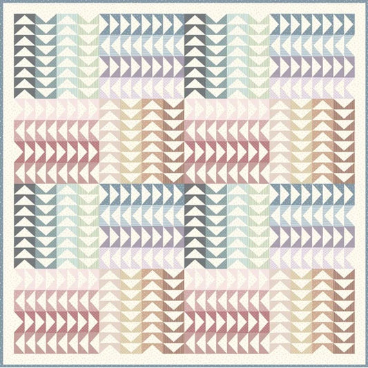 Nest Basics by Ghazal Razavi : Path Quilt Front Shop Sample