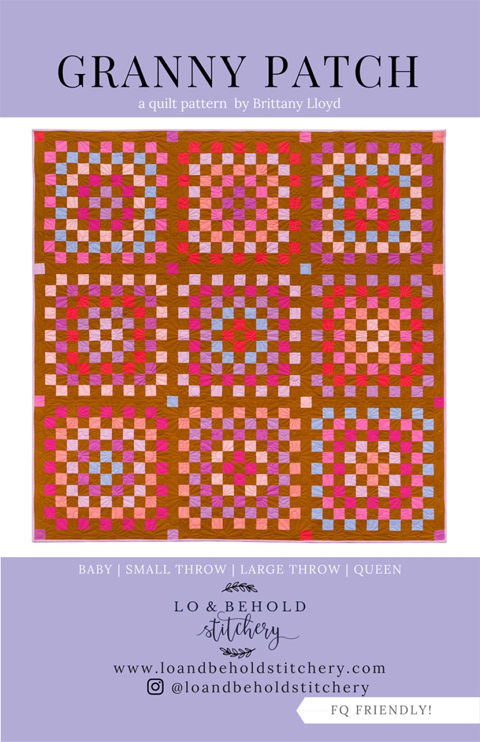 Nest by Ghazal Razavi : Granny Patch Quilt Kit