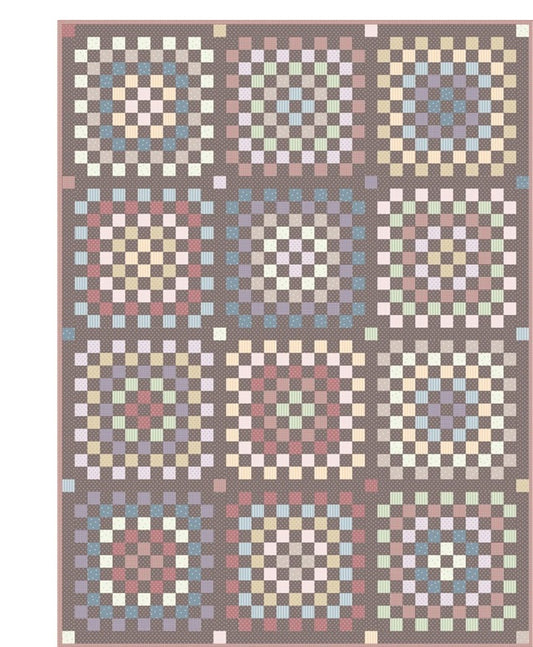 Nest by Ghazal Razavi : Granny Patch Quilt Kit