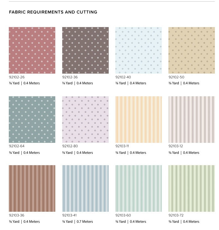 Nest by Ghazal Razavi : Starly Quilt Kit