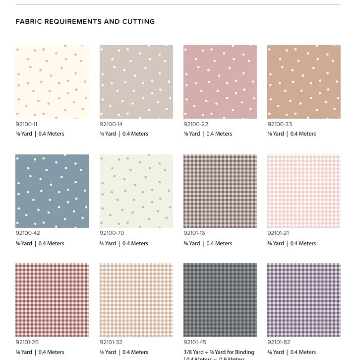 Nest by Ghazal Razavi : Starly Quilt Kit