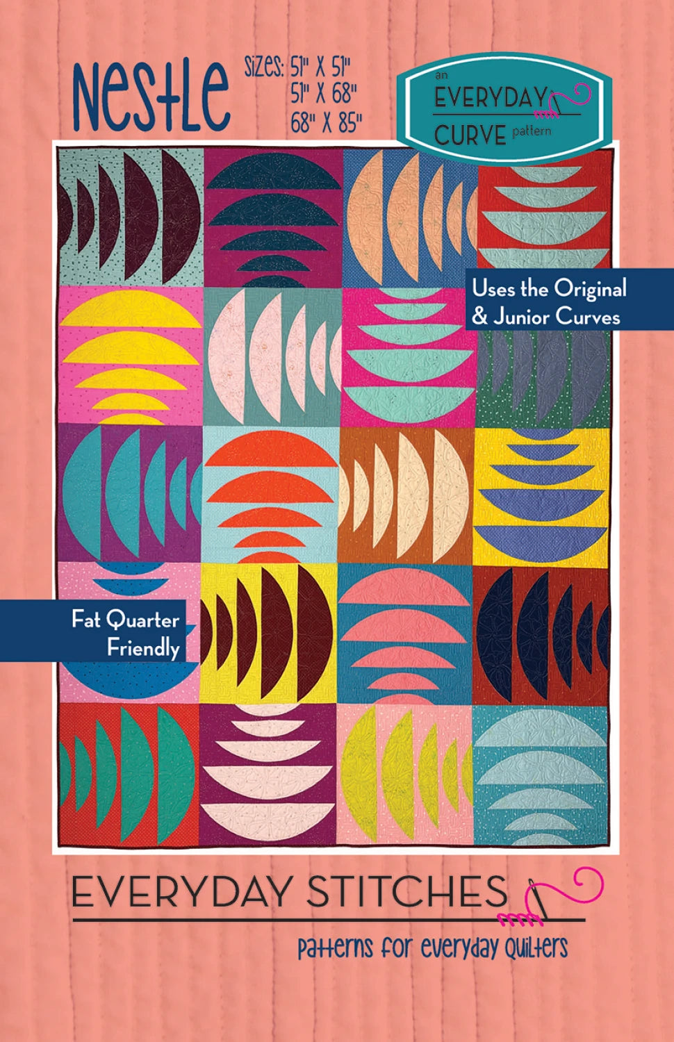 Nestle Quilt Pattern by Everyday Stitches