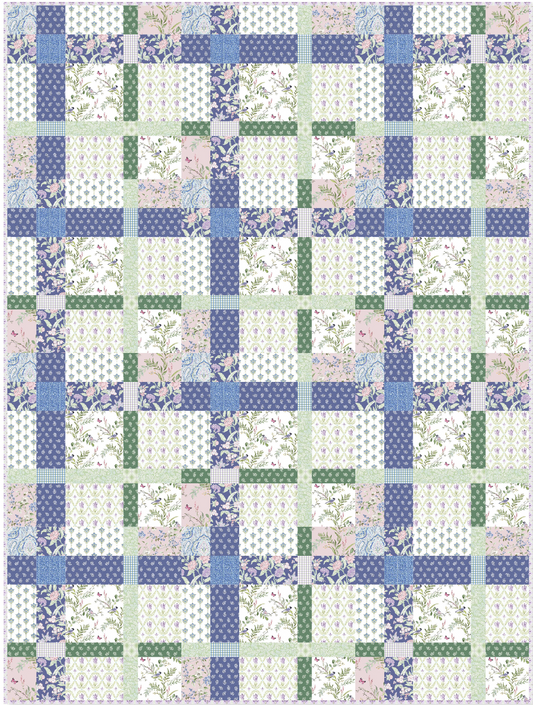 New Traditional by Lillian August : Shabby Plaid Quilt Kit