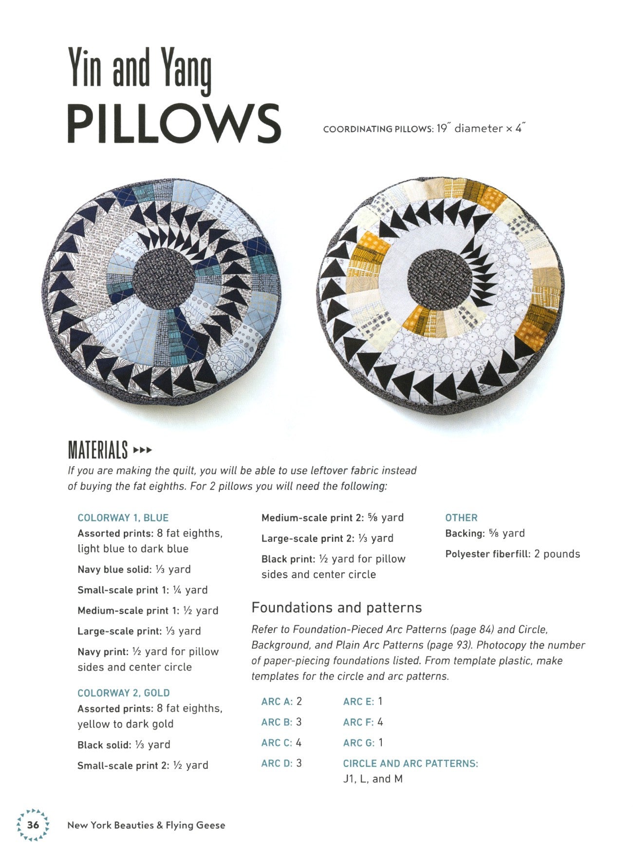 New York Beauties & Flying Geese # 11208 - Special Order