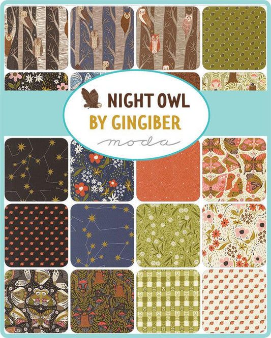 Night Owl by Gingiber : Charm Pack