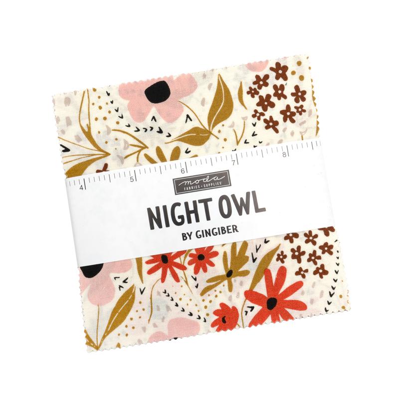 Night Owl by Gingiber : Charm Pack