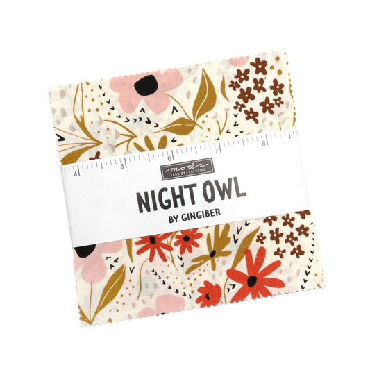Night Owl by Gingiber : Charm Pack