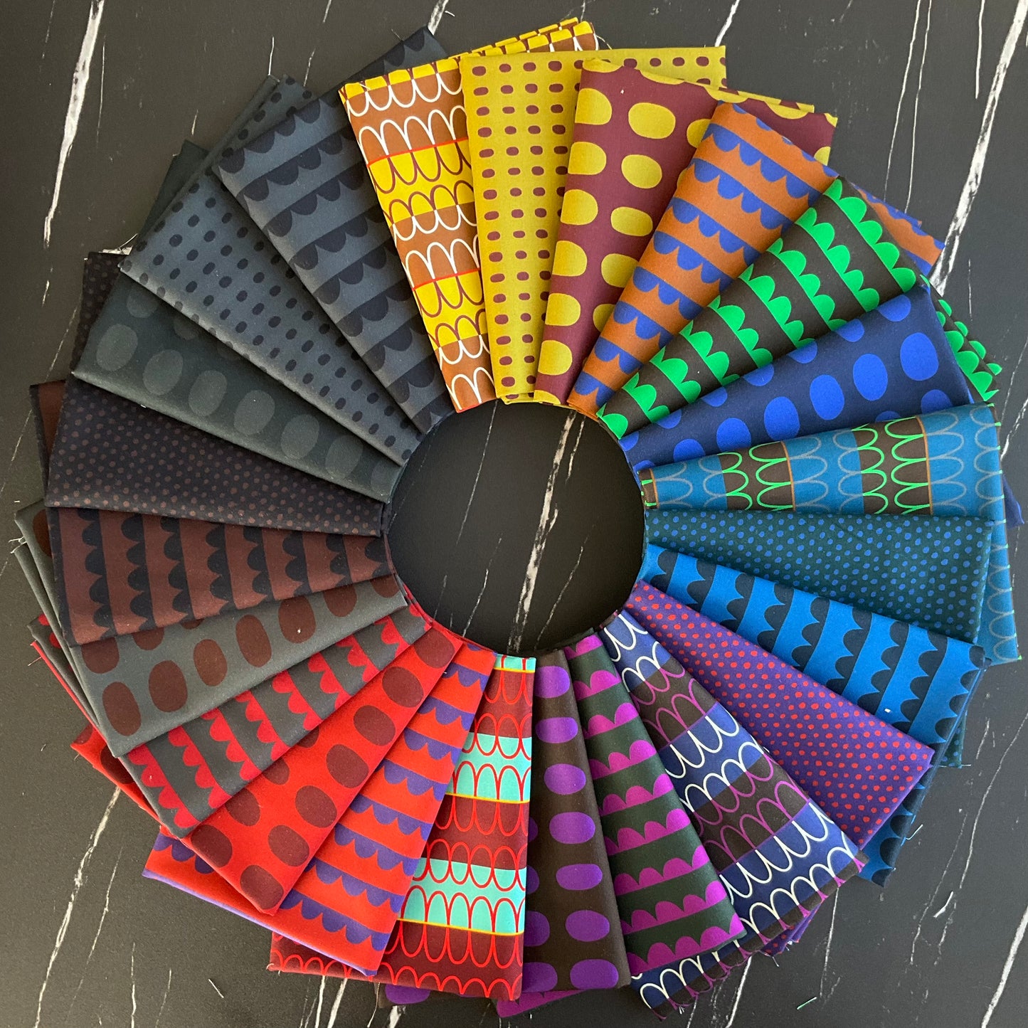 Night Rainbow by Deborah Fisher : Fabric Bundles