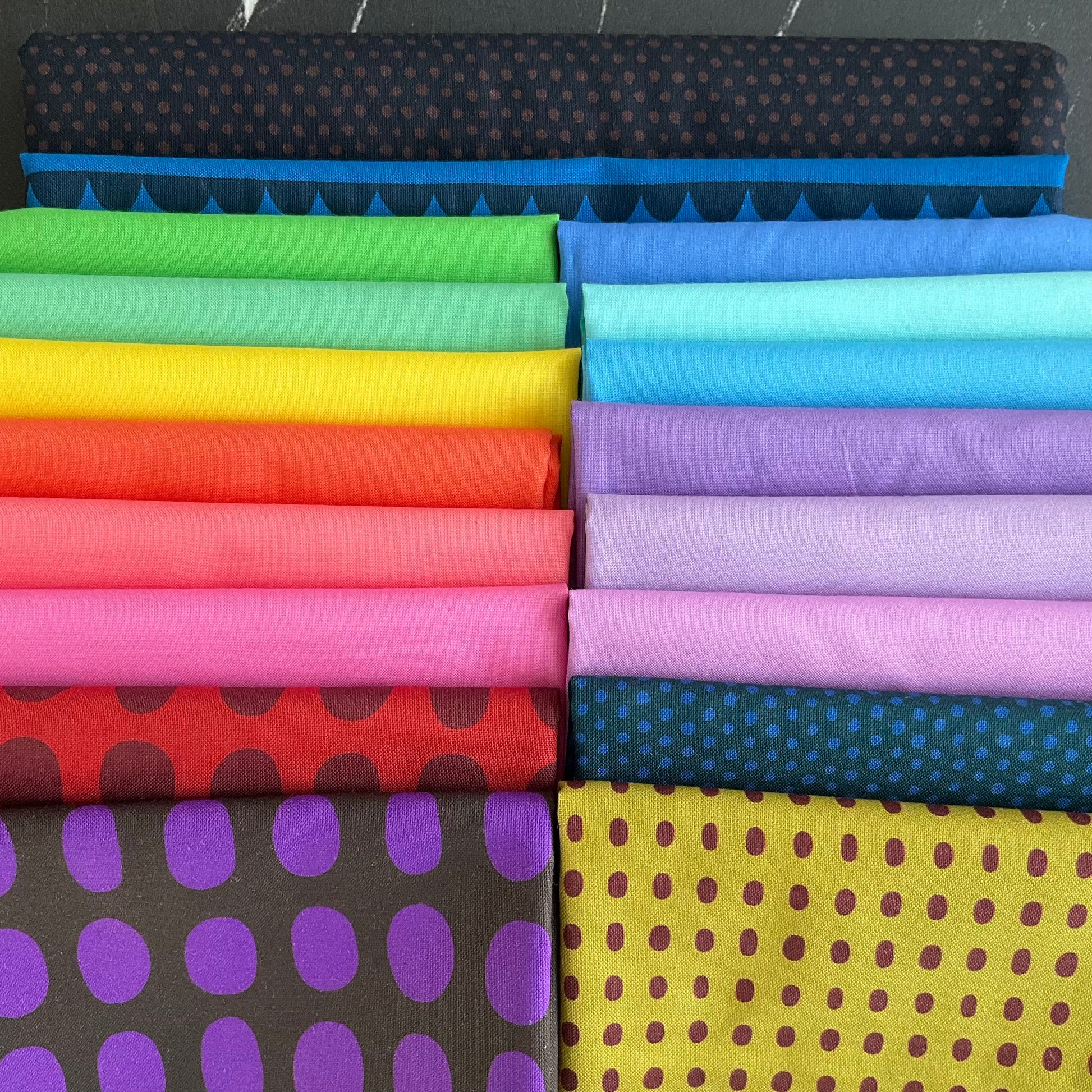 Night Rainbow by Deborah Fisher : Rainbow Spash Quilt Kit