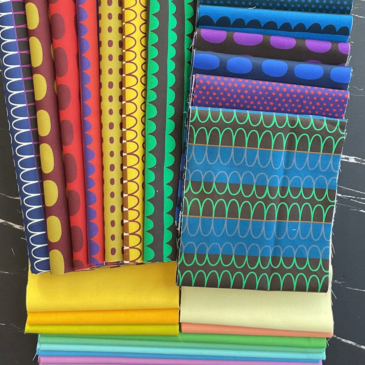 Night Rainbow by Deborah Fisher : Rainbow Stratum Quilt Kit - 1 Left!