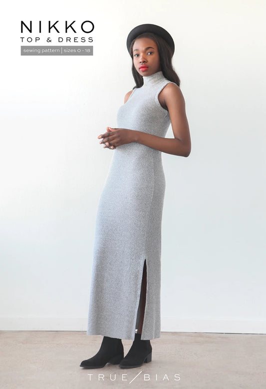 Nikko Dress Pattern by TrueBias Patterns : Size 0-18 - Special Order