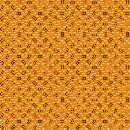 No Tricks, Just Treats by Hannah West: Double Blocks Pumpkin 1333-33