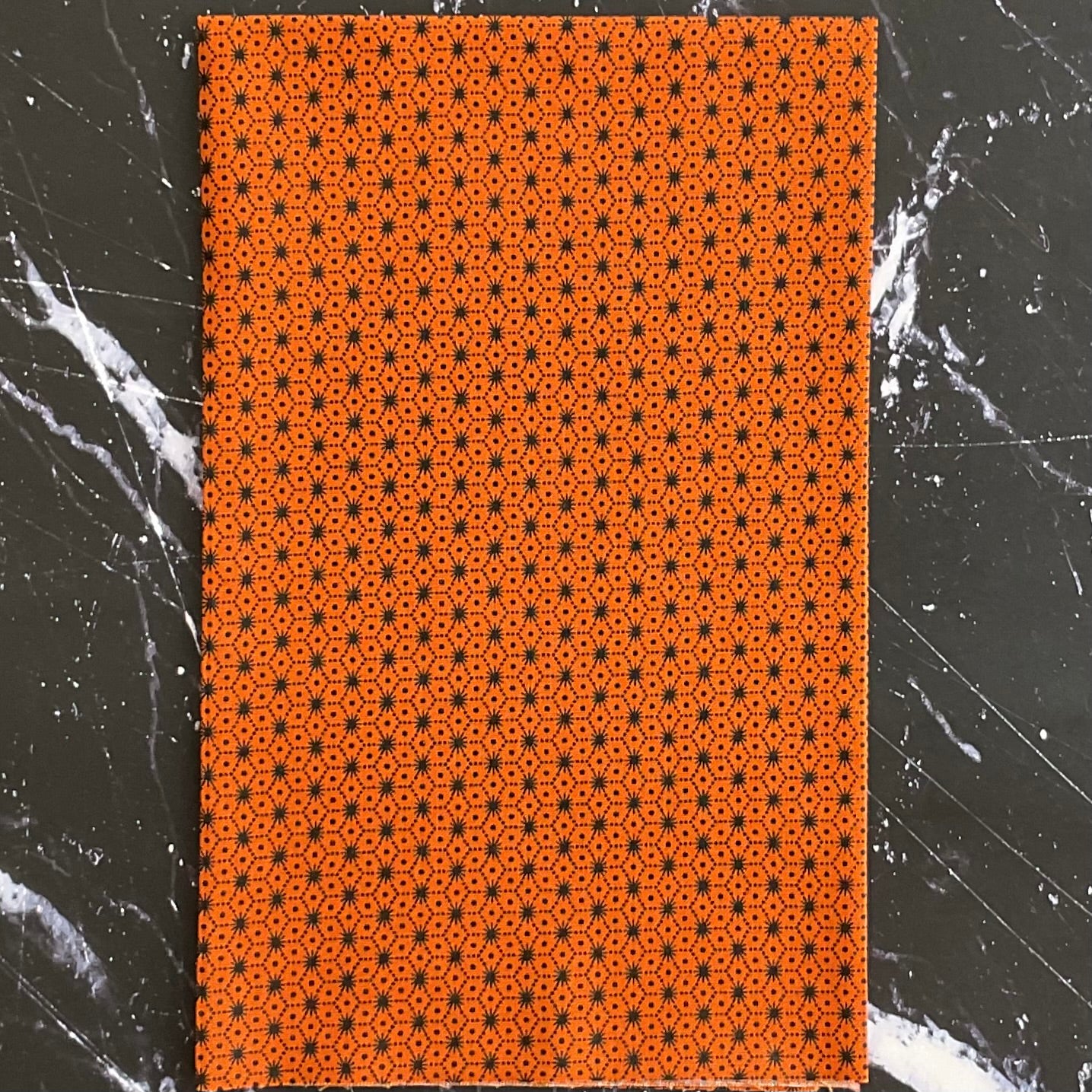 No Tricks, Just Treats by Hannah West: Hex Star Orange/Black 1334-39