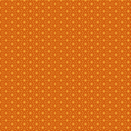 No Tricks, Just Treats by Hannah West: Hex Star Orange/Yellow 1334-34