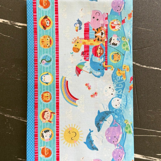 Noah and Friends by Lindsey Sagar : 4586-11 Light Blue