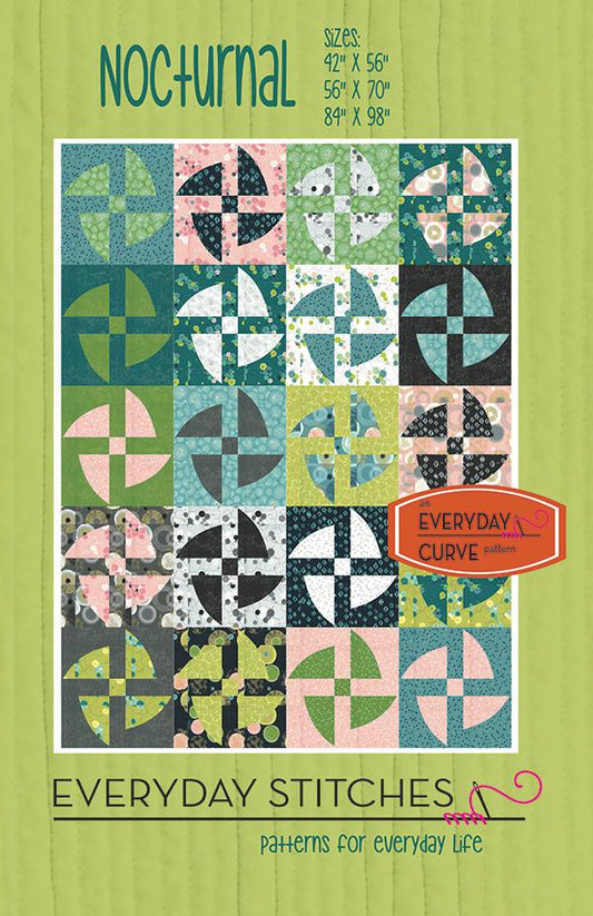 Nocturnal Quilt Pattern by Everyday Stitches