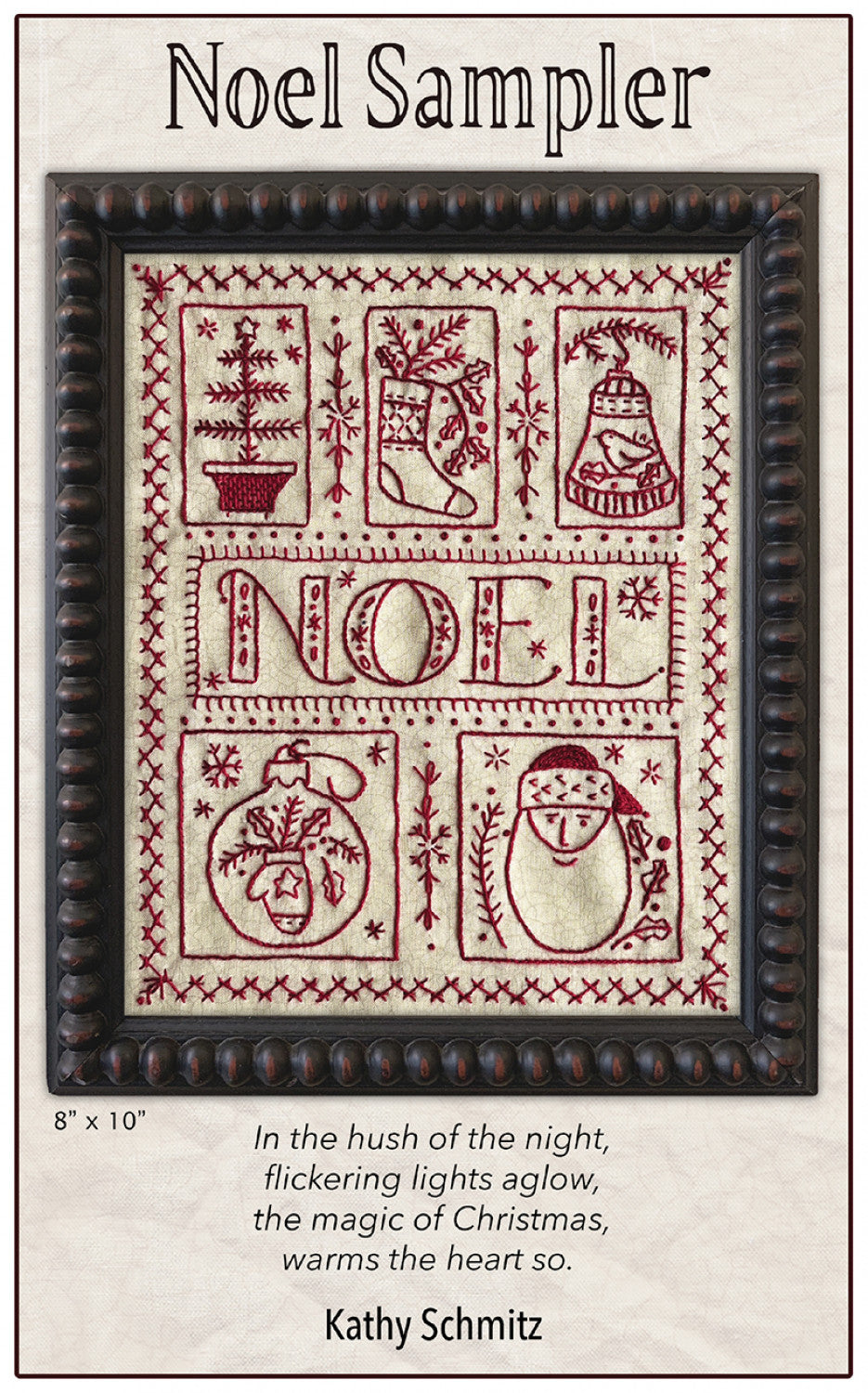 Noel Sampler Embroidery Pattern by Kathy Schmitz