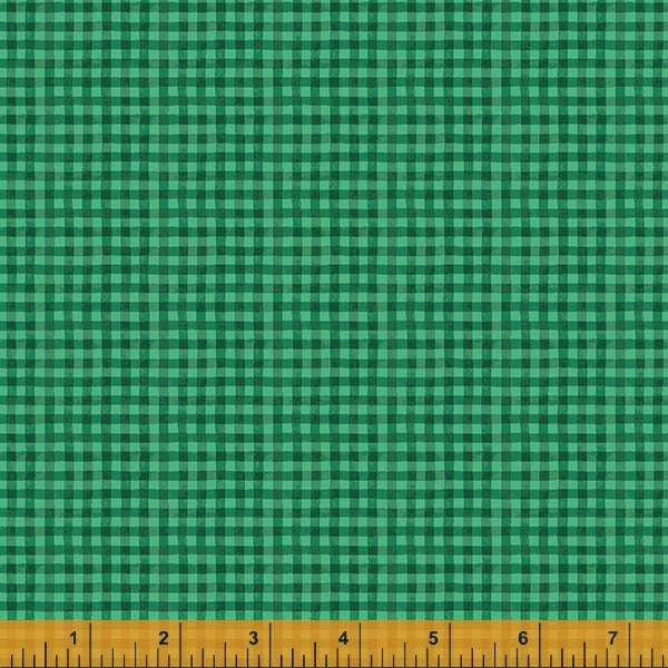 Noel by Therese Gray - Tiny Gingham Pine 53050-3