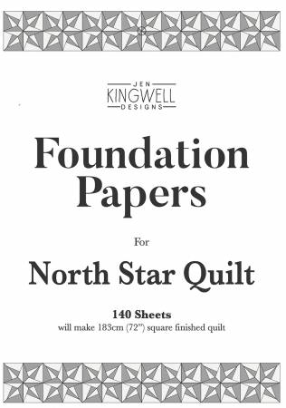 North Star Quilt Foundation Papers by Jen Kingwell Designs - Special Order