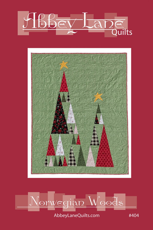 Norwegian Woods Applique Quilt Pattern by Abbey Lane Quilts
