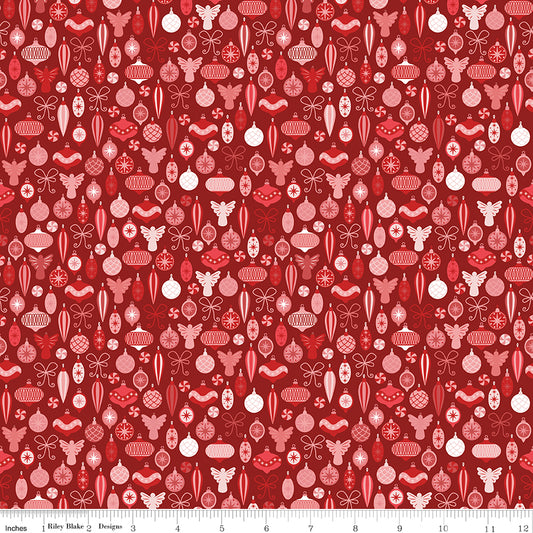 Nutcracker Tradition by Jennifer Long : Adorn the Tree Berry C17674-BERRY