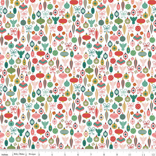 Nutcracker Tradition by Jennifer Long : Adorn the Tree Snow C17674-SNOW