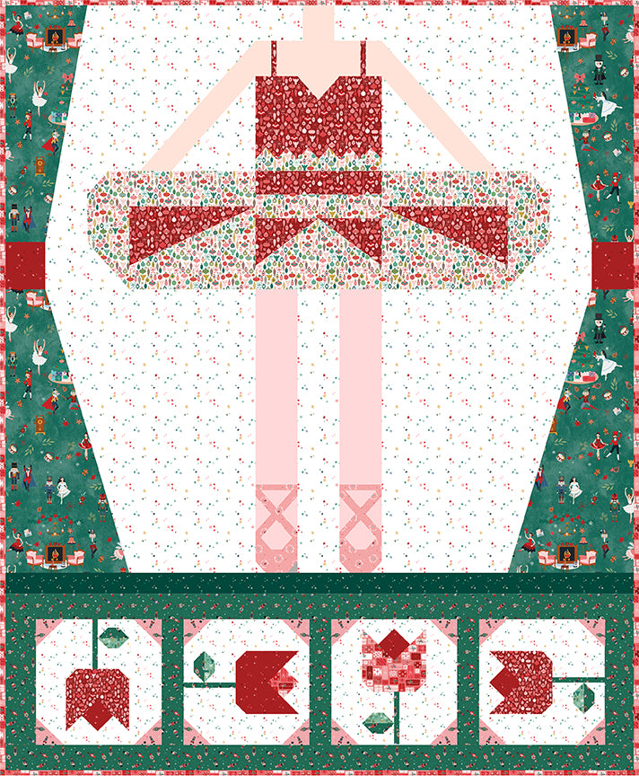 Nutcracker Tradition by Jennifer Long : Be A Ballerina Quilt Kit
