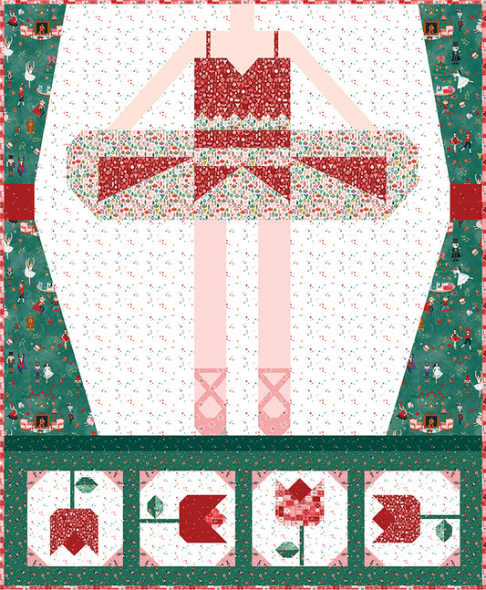 Nutcracker Tradition by Jennifer Long : Be A Ballerina Quilt Kit