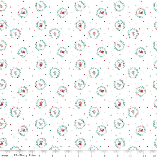 Nutcracker Tradition by Jennifer Long : Christmas Mice Snow C17673-SNOW