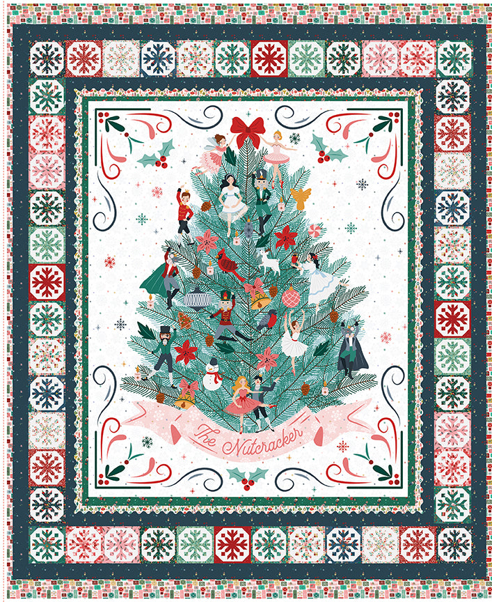 Nutcracker Tradition by Jennifer Long : Fabric Bundles Including Panel
