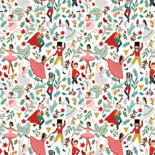 Nutcracker Tradition by Jennifer Long : Fabric Bundles Including Panel