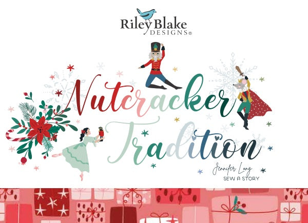 Nutcracker Tradition by Jennifer Long : Fabric Bundles Including Panel