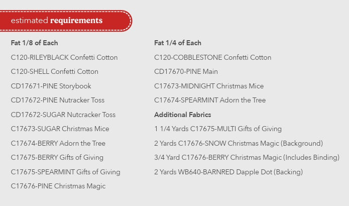 Nutcracker Tradition by Jennifer Long : Nutcracker Sweet Quilt Kit