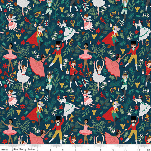 Nutcracker Tradition by Jennifer Long : Storybook Midnight CD17671-MIDNIGHT