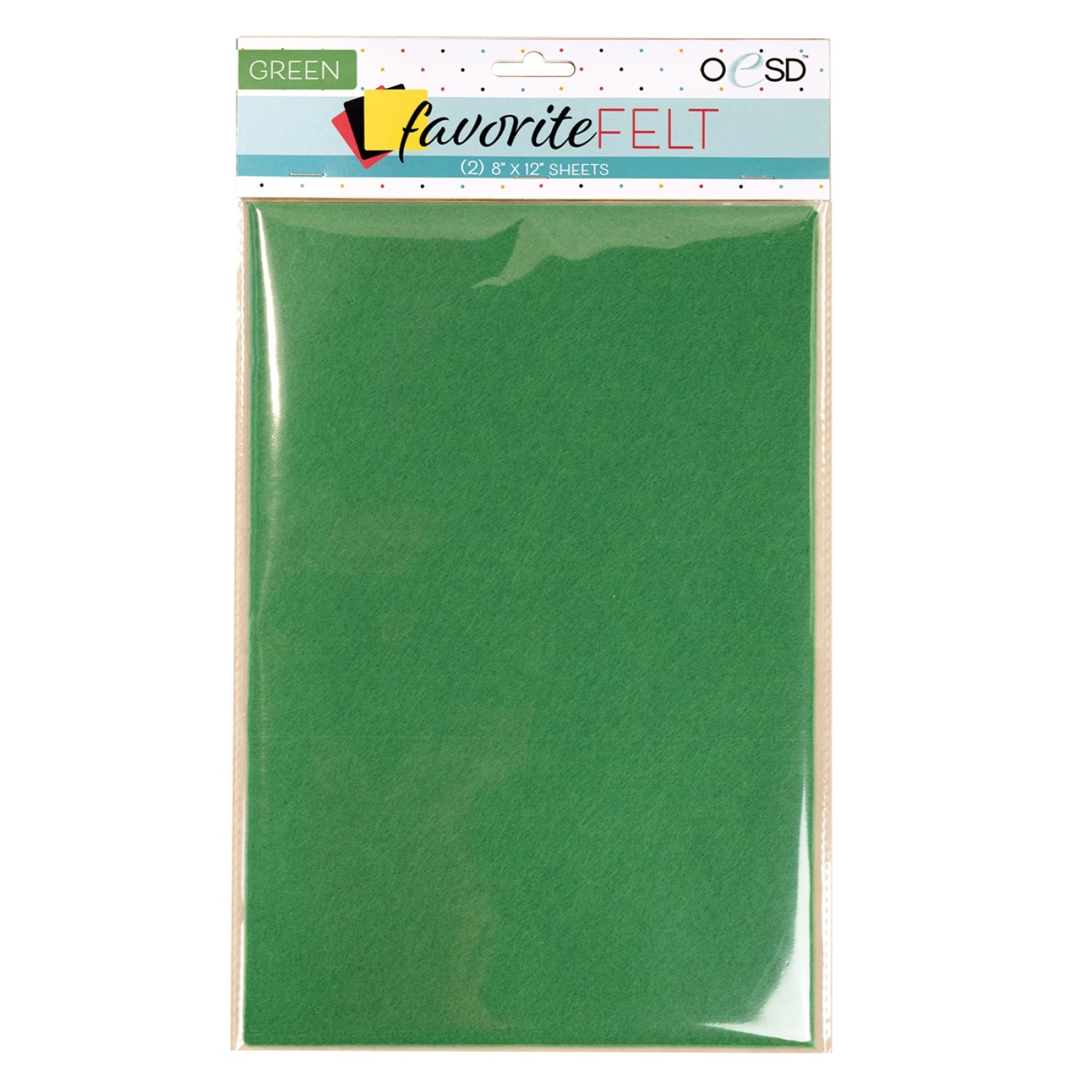 OESD Favorite Felt Green 2pk # FELTGREEN - Special Order