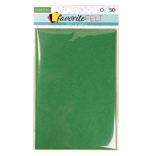 OESD Favorite Felt Green 2pk # FELTGREEN - Special Order